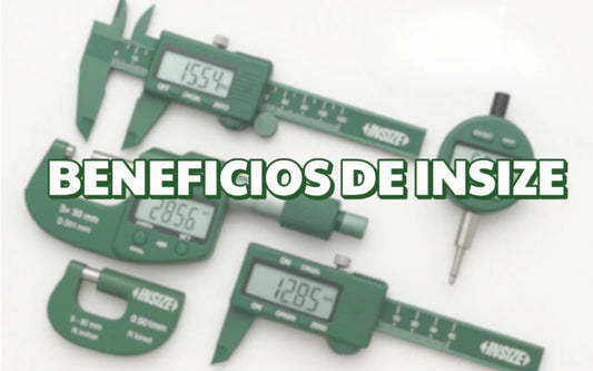 ¿Cuál es el beneficio de usar herramientas Insize?