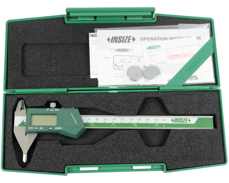 Pie de metro digital puntas reducidas 0-150mm/0-6 INSIZE 1169-150