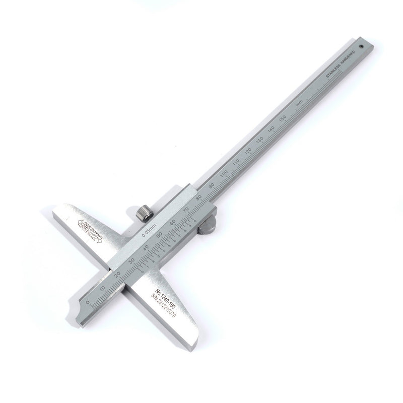 Profundimetro analogo 150mm (0.05mm) Standard INSIZE 1240-150