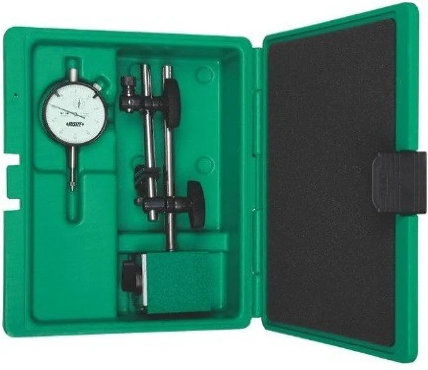 Set base + reloj comparador INSIZE 5024
