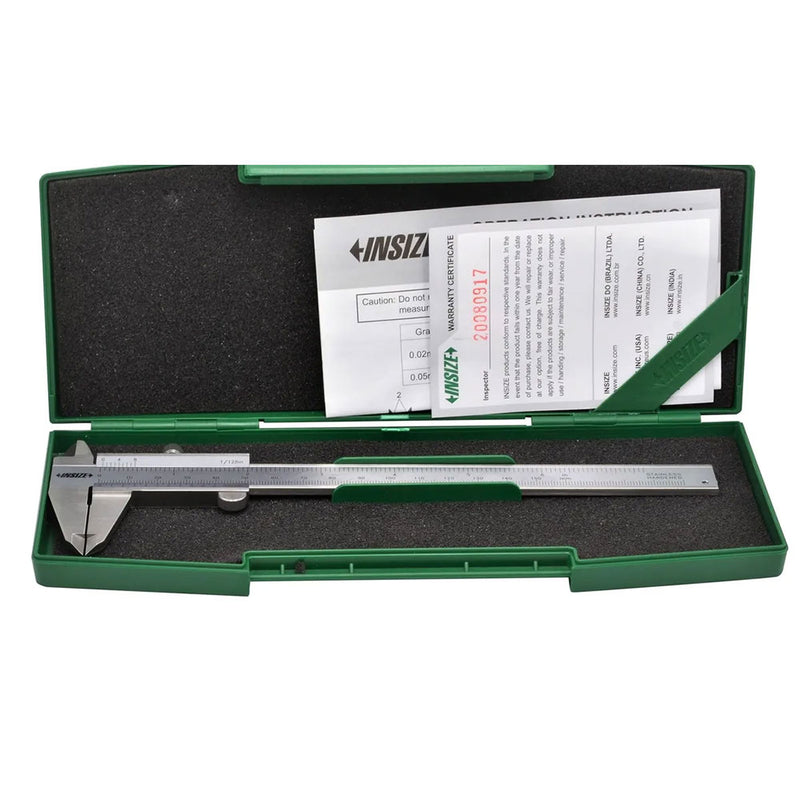 Pie de metro analogo 250mm o 10 pulgadas INSIZE 1205-250S