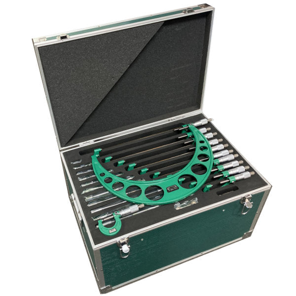 Juego de micrometros ext.0-300mm 12PCS INSIZE 3203-3012A