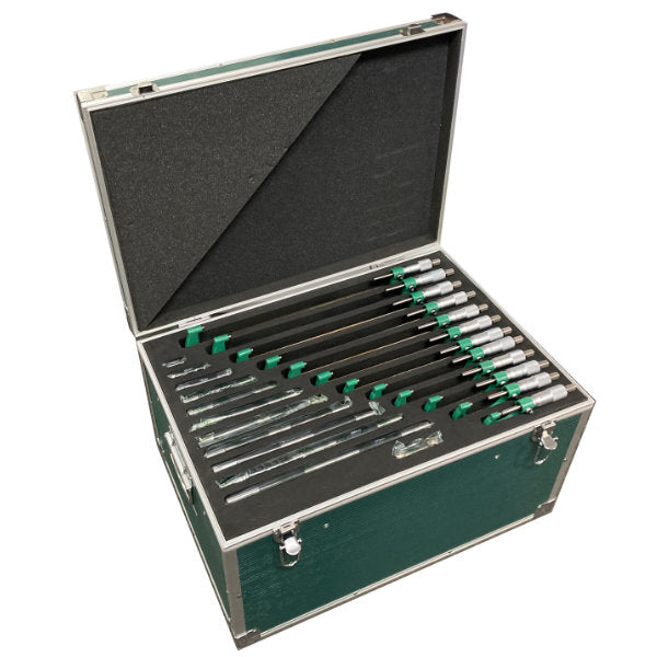 Juego de micrometros ext.0-300mm 12PCS INSIZE 3203-3012A
