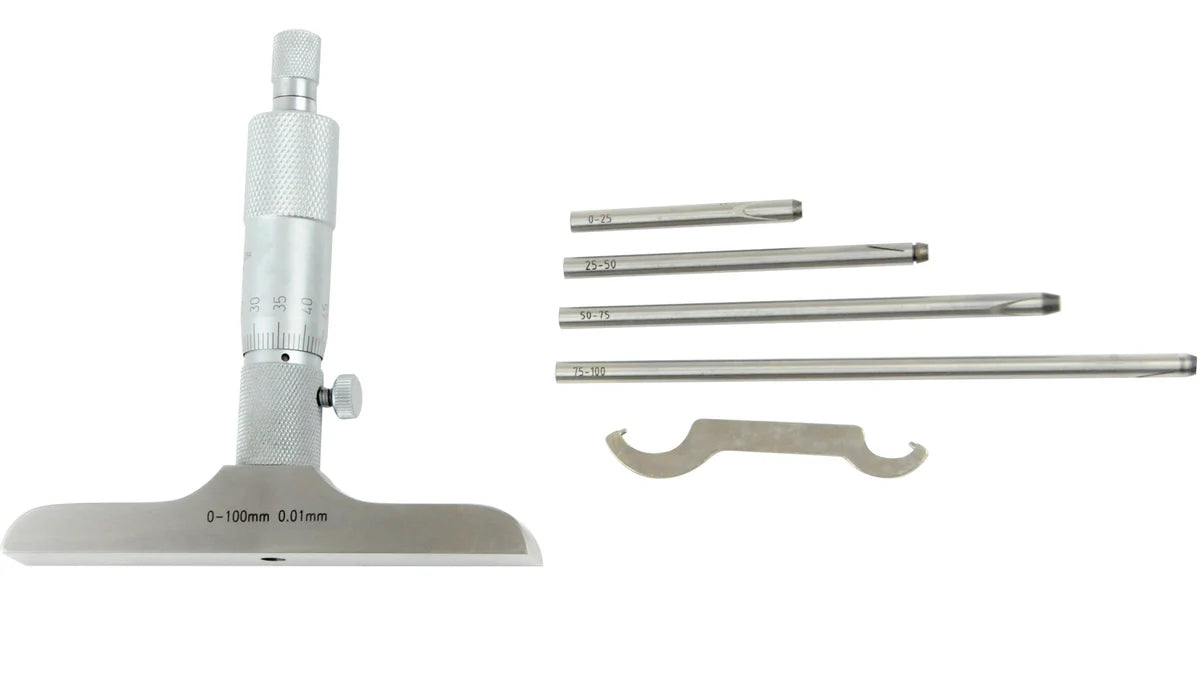 Micrometro de profundidad 0-100mm INSIZE 3240-100