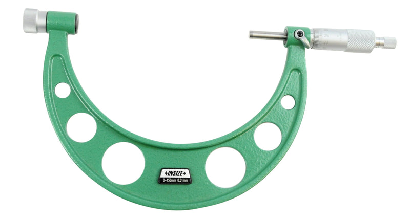Micrometro de exterior con yunques intercambiables 0-150mm INSIZE 3206-150A