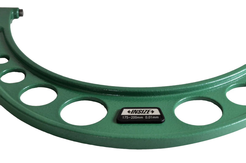 Micrometro de exterior analogo 175-200mm INSIZE 3203-200A