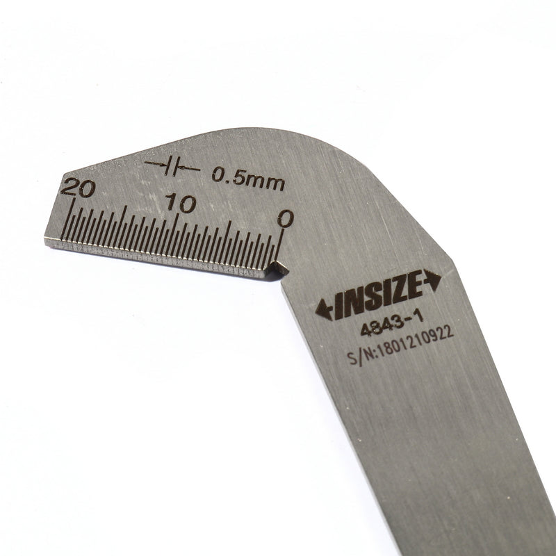 Galga afilado de brocas 118° INSIZE 4843-1