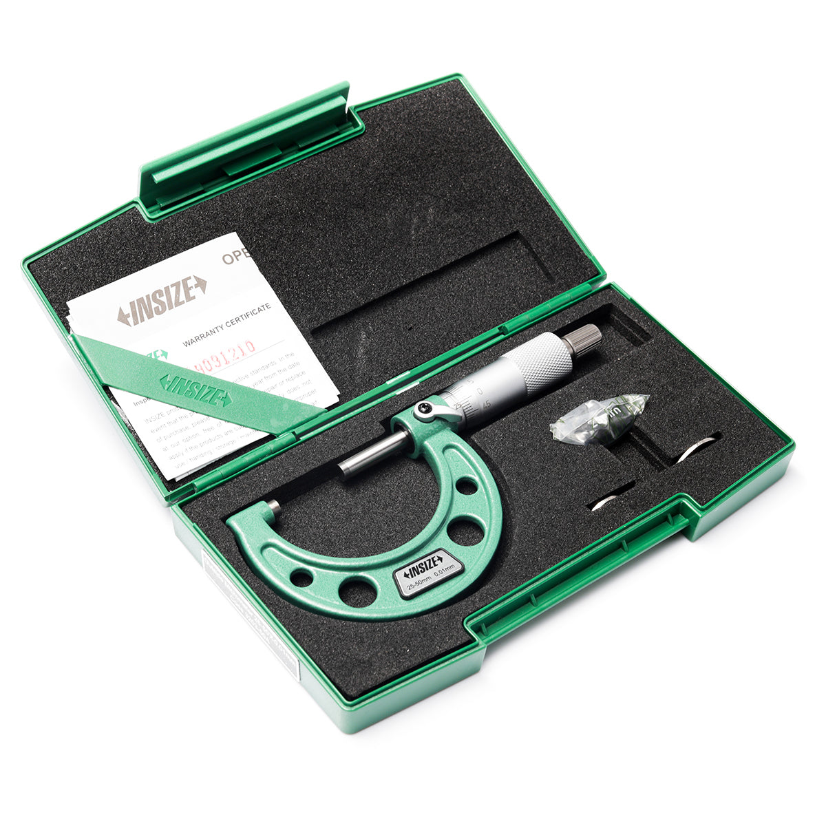 Micrometro exterior analogo 25-50mm INSIZE 3203-50A