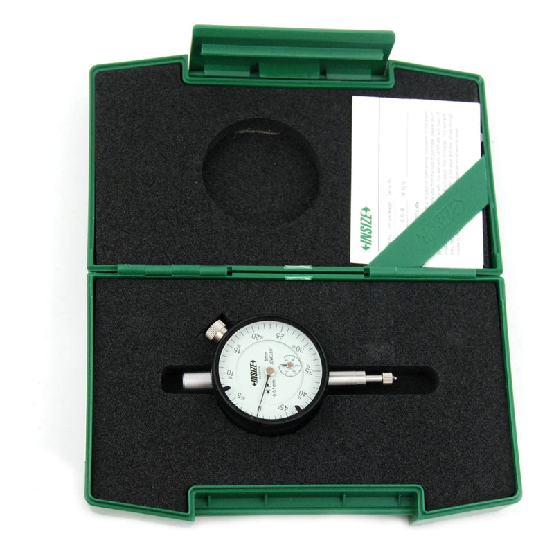 Reloj comparador compacto respaldo plano 5mm INSIZE 2311-5F