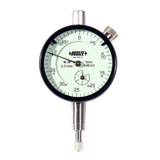 Reloj comparador compacto respaldo plano 5mm INSIZE 2311-5F