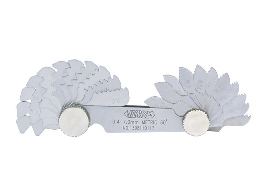 Cuenta hilos métrico 60° INSIZE  4820-124