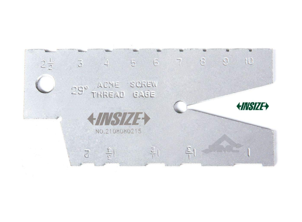 Cuenta hilos 29° 1-10TPI INSIZE  4812-E