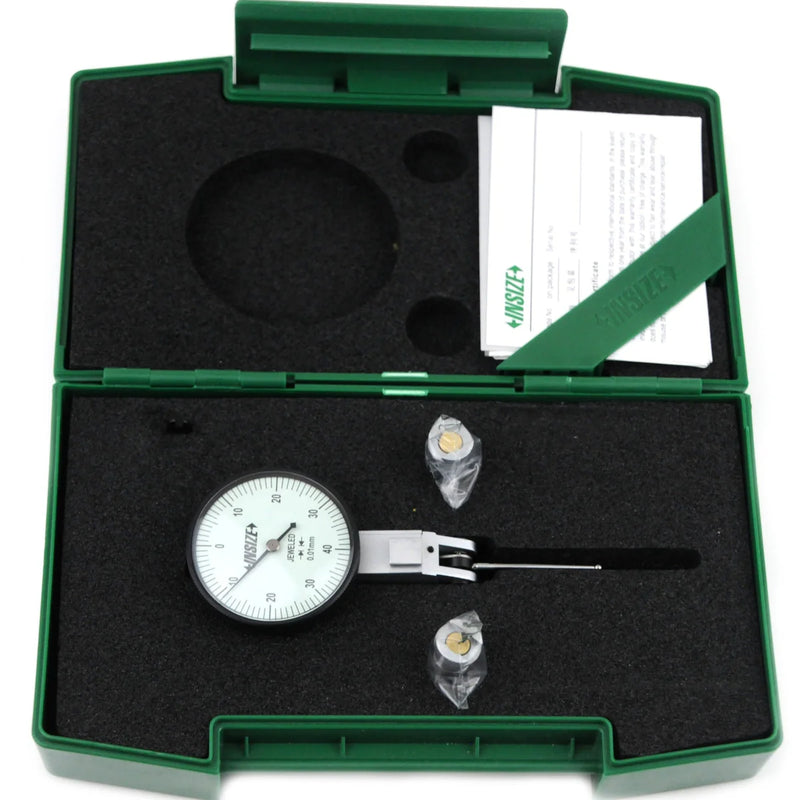 Reloj palpador 0-0.8x0.01mm (punta larga) INSIZE 2383-08A