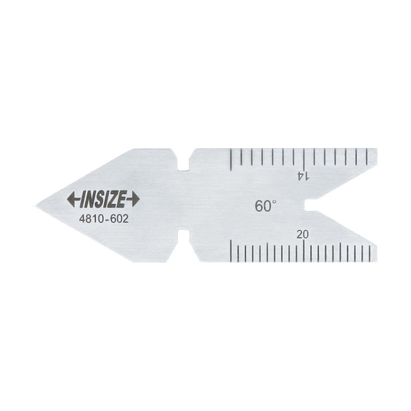 Medidor de angulo de centro Whitworth 55° INSIZE  4810-55