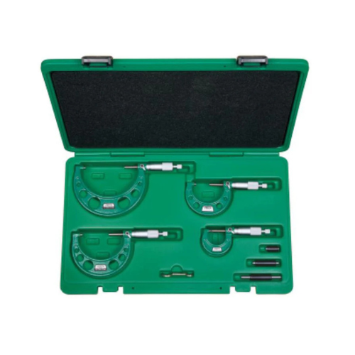 Set micrometro exterior 0-100mm INSIZE 3203-1004A
