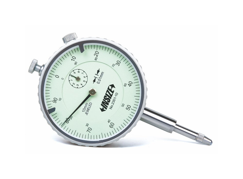 Reloj comparador (0-10mm / 0,01mm) básico INSIZE 2301-10