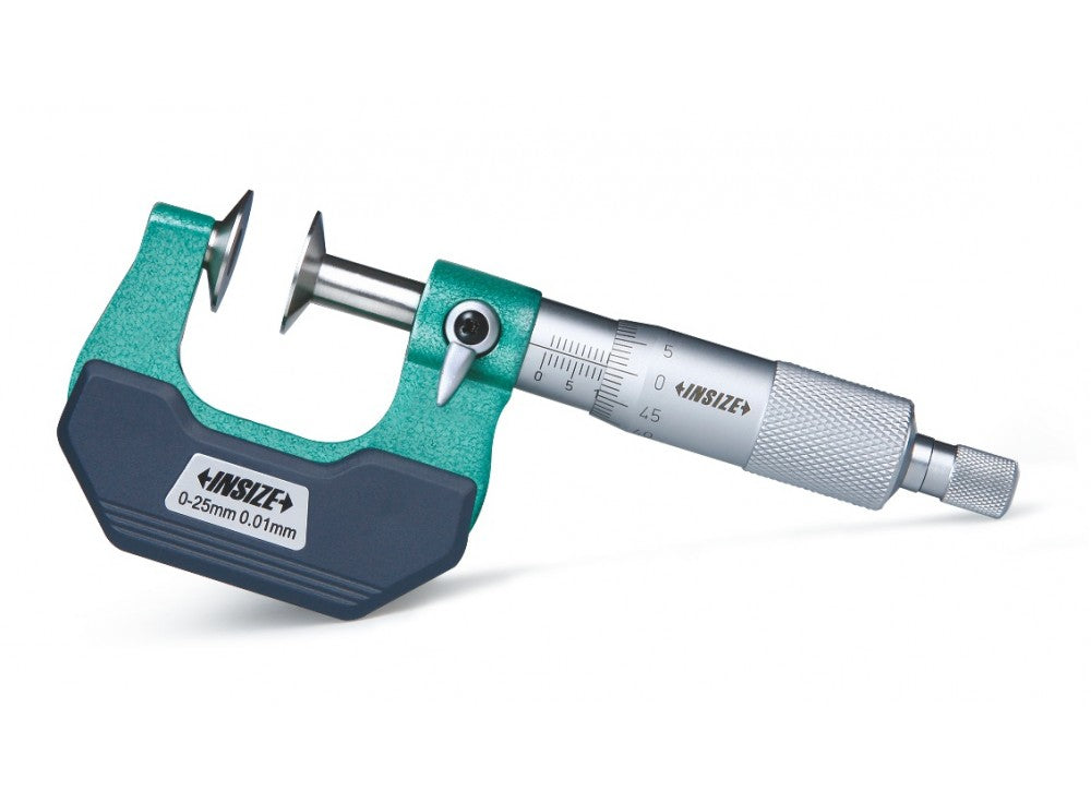 Micrometro exterior de disco 0-25mm INSIZE 3282-25