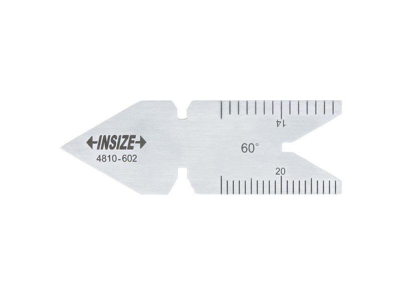 Plantilla medidor de angulo de centro 60° INSIZE  4810-601